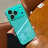Luxury Mirror Tempered Glass Large Window Case For iPhone 17 16 15 14 13 12 11 Pro Max Lens Protection Shockproof Phone Cover