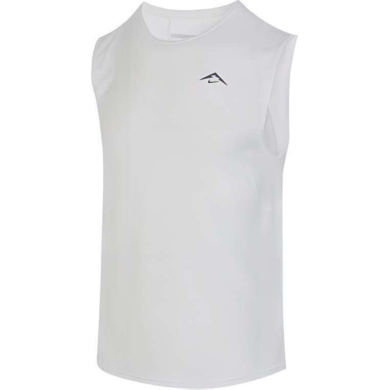Nike Trail Solar Chase Dri-FIT Sleeveless Running Top White Men s FN3310-121 M
