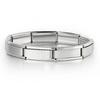 Braccialetti Charm Italiani Fai da Te Catena di Base Bracciale in Acciaio Inossidabile Moduli Assemblati Versatili Regalo Ideale 9mm Universale Dropshipping