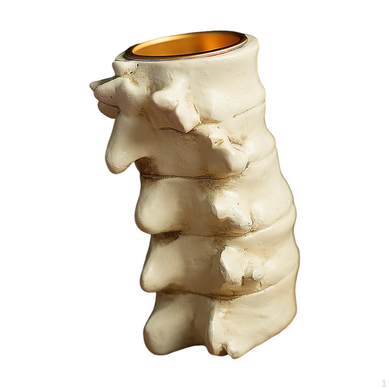 

Candle Holder, Resin Holder for Halloween Decoration, Candlestick Theme Party, Birthday, белый