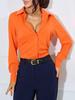 2026 Autumn Women's Long Sleeve Lapel Button-Up Shirt