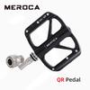 MEROCA Ultra-light Quick Release Aluminum Alloy 3-Bearing Bicycle Pedals Non-slip Folding Bicycle Pedals Bike Pedal