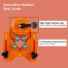 Meccion Hole Saw Guide adjustable 4mm - 80mm with Vacuum Base Sucker Core Bit Guide Openings Locator for Glass, Diamond, Marble, Ceramic Tiles