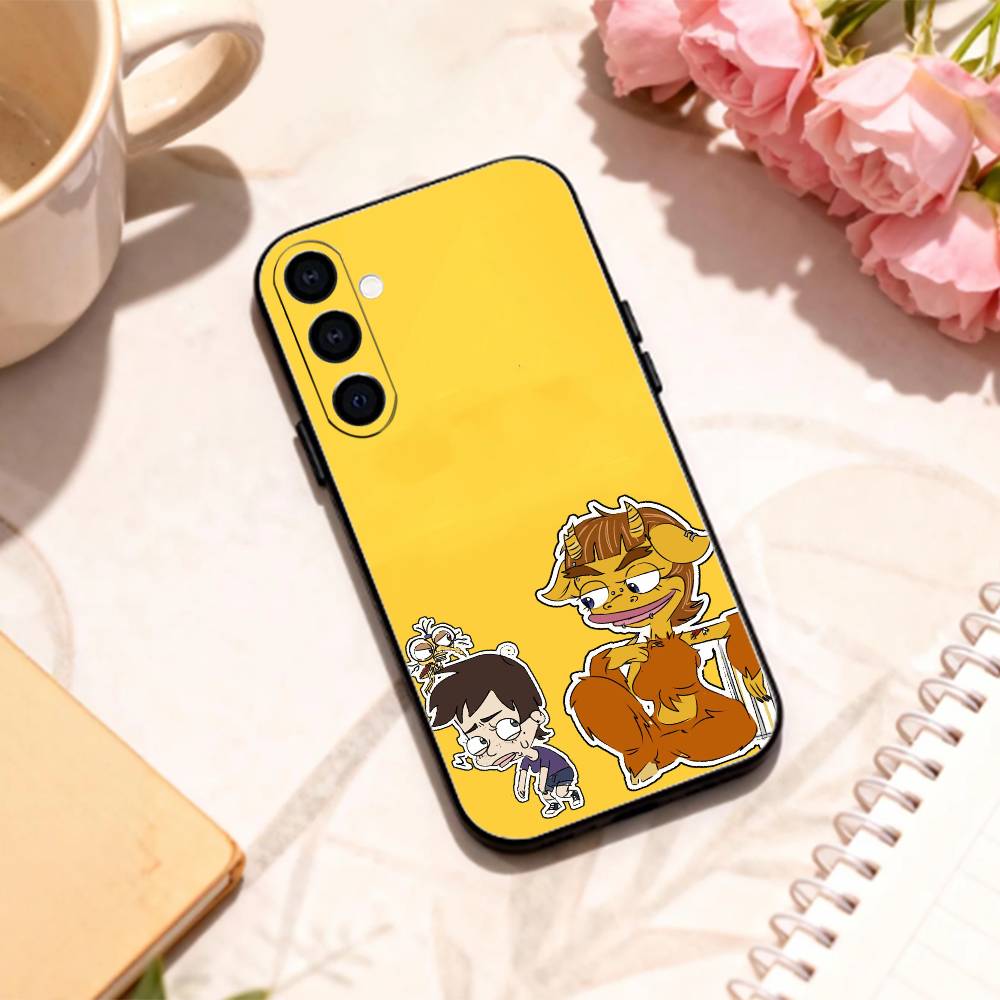 

Funny Monster Big Mouth. phone Case For Samsung Galaxy A73,A72,A71,A70,A53,A52,A51,Others Soft Black Shell Samsung a71 5g