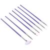 7pcs Nail Art Brushes Set Mutifunctional Nail Painting Brush Manicure Nail Art Brush