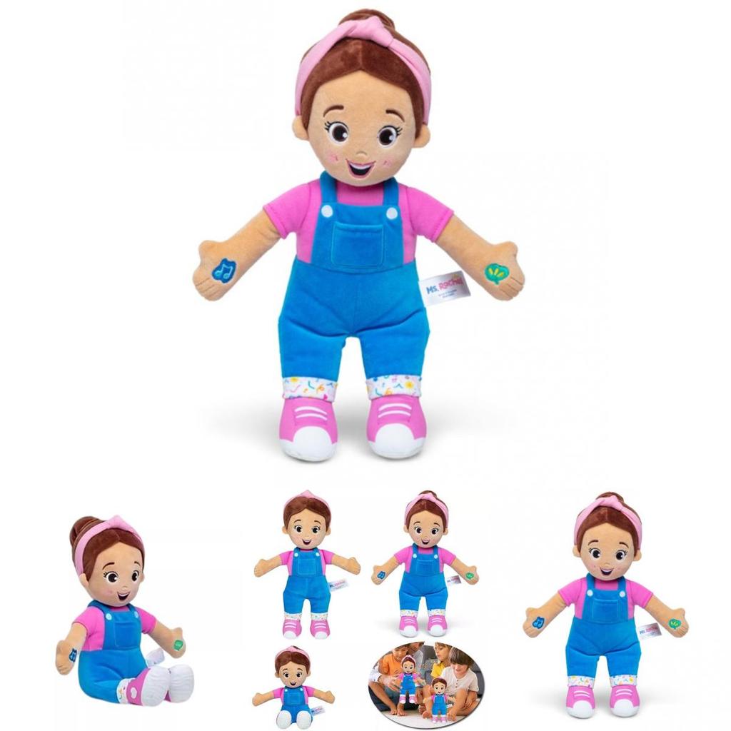 Adorable Ms Rachel Plush Doll Soft Cotton Stuffed Toy For Kids With Comforting Features