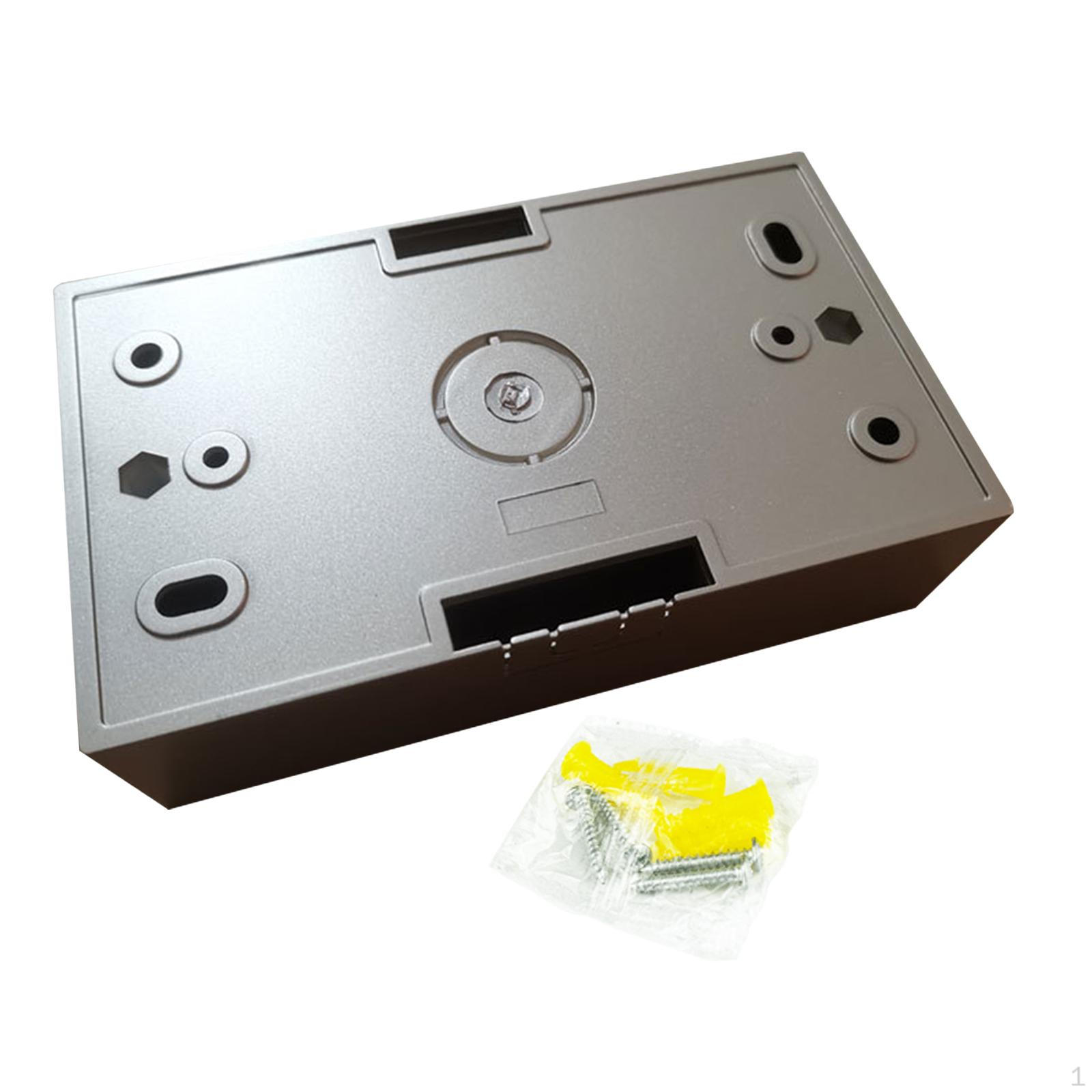

Compact Electrical Enclosure Box for DIY Projects - Sturdy Mounting Solution with Easy Installation aureate