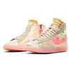 Nike Baskets Blazer Mid Rebel Festival de Printemps pour Femmes Rose Lait de Coco Blanc Teinte Rose DD8482-163