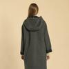 Bcbg Hooded Duffle Check Coat B5wah835