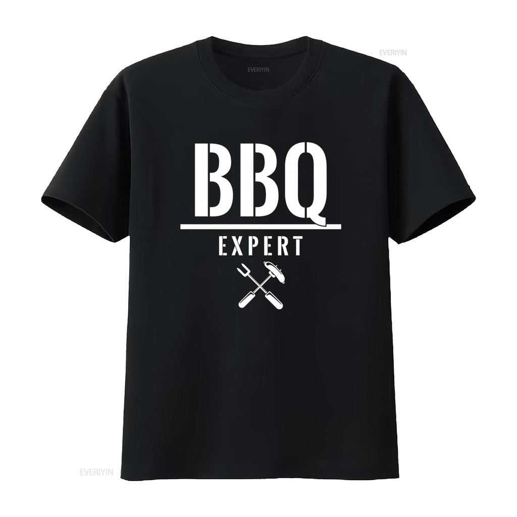 BBQ Expert T Shirt for Ladies Perfect Grill Lovers vintage Washed Comfortable Versatile Stretched graphic designer clothes