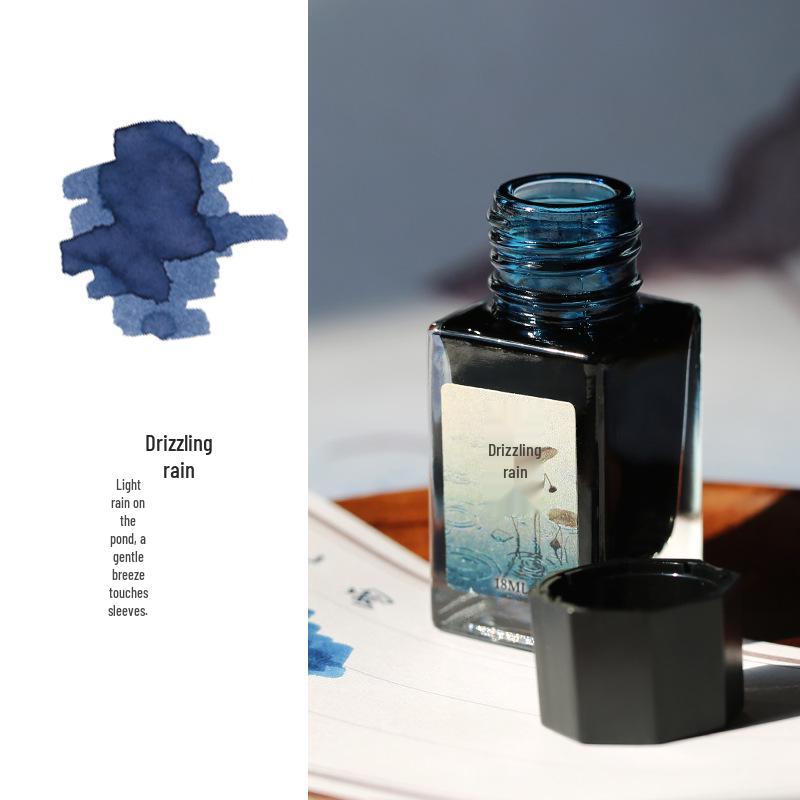 Mojiang 18ml Poetic Fashion Series Fountain Pen Ink for Writing & Drawing - Non-Carbon, Blockage-Free.