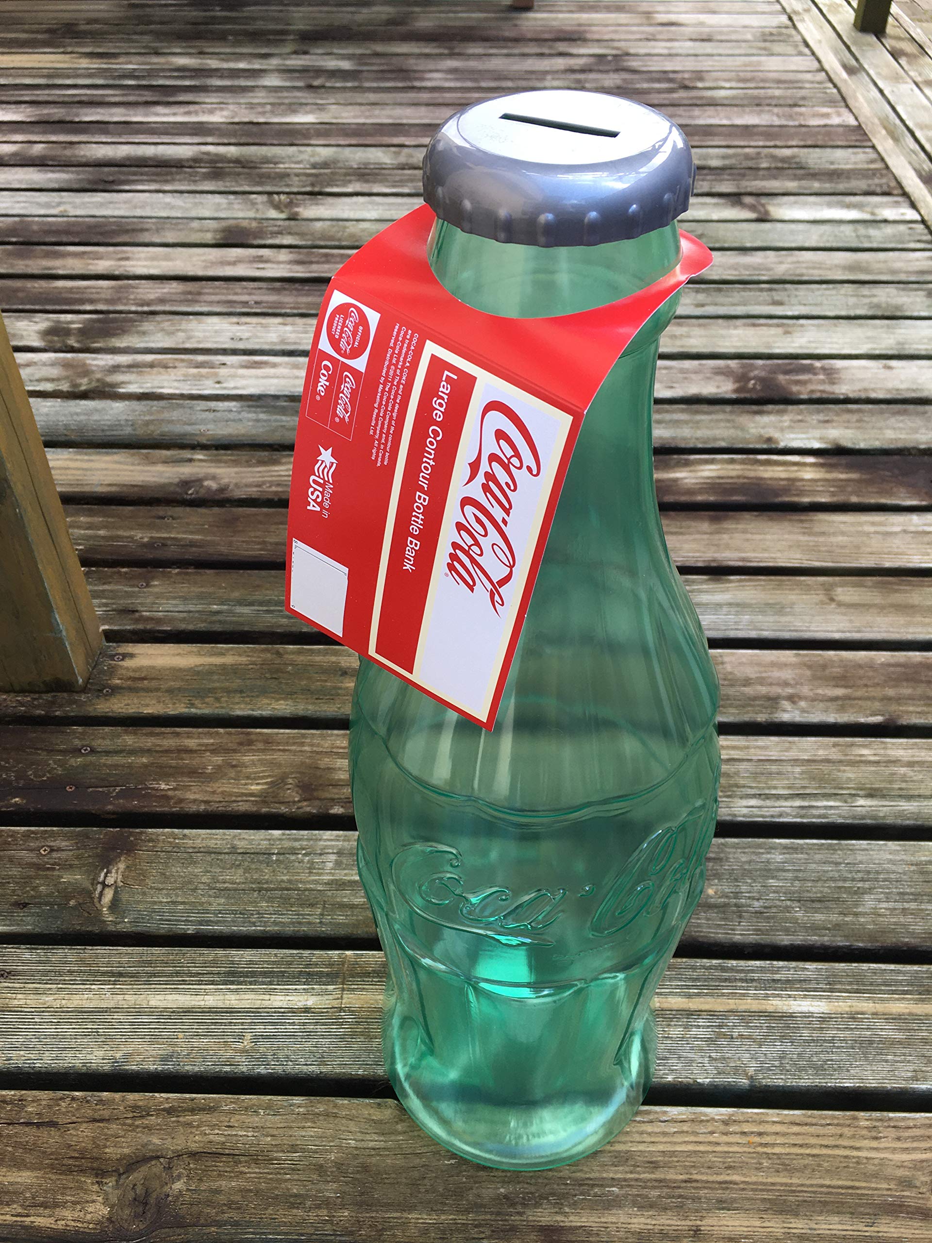 

Большая бутылка-копилка Большая копилка Прозрачная Размер 58 см В форме бутылки Coca-Cola