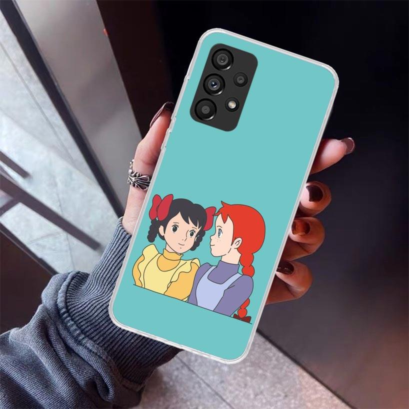 A-Anne Of Green Gables Shirley Phone Case For Samsung Galaxy A12 A52S A42 A32 A22 A51 A50 Note 20 Ultra 10 S10 Plus A71 A70 A31