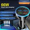 100W 8 Ports Car Charger Fast Charging Pd Qc3.0 Usb C Car Phone Charger