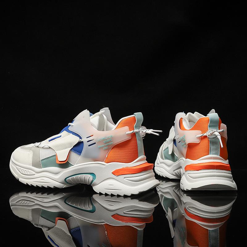 Zapatos para exteriores Zapatos para hombre Versión coreana a juego de la  tendencia de las zapatillas blancas transpirables de malla Casual Old Shoes  Men comprar a buen precio — entrega gratuita, reseñas