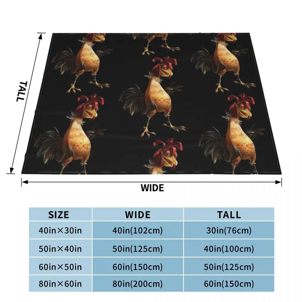 Chicken Joe Throw Blanket Blanket For Baby Plaid Bed linens Blankets For Baby