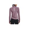 Under Armour Rush Solid Logo Zip Sports Jacket Women Jacket Mist-Purple 1379044-500