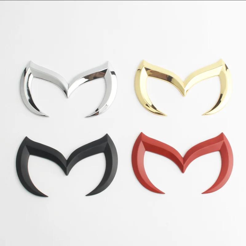 Emblema Metallo 3D Pipistrello Portellone Posteriore Auto Badge Adesivo Decalcomanie Per M3 M6 M7 Atenza CX-30 50 60 MX-5 CX-3 5 7 Accessori Styling