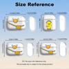 Cute Duck Clear Earphone Cases Cover Case For Airpods 1 Pro2 Pro3 4 Pro 3 2