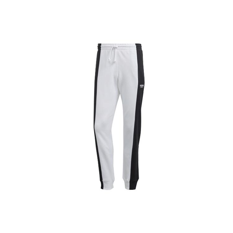 adidas D Sweatp Colorblock Casual Sports Pants White Men s FM2294 S
