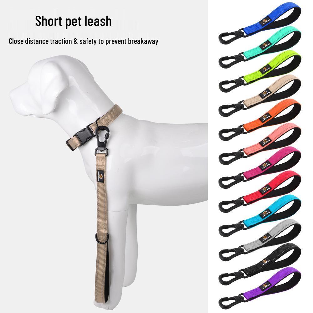 Non-Choking Nylon Dog Training Leash for Medium & Large Dogs