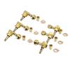 6PCS Golden Guitar Tuning Pegs Metal Tuning Machines Precision Guitar Tuning Key  Electric Guitars