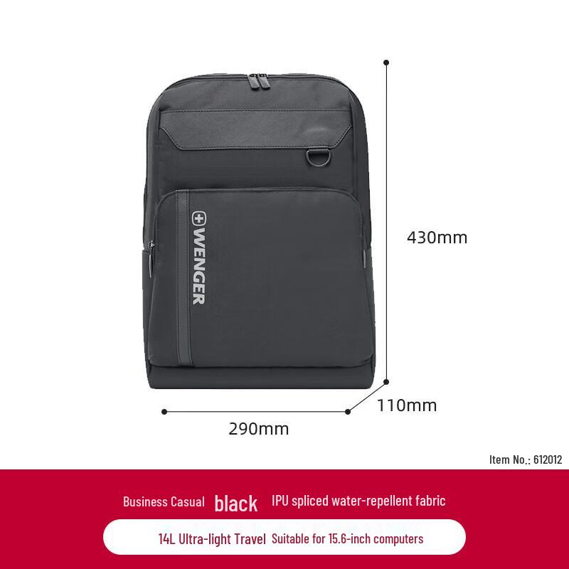 Wenger 15.6-inch PU Patchwork Laptop Backpack