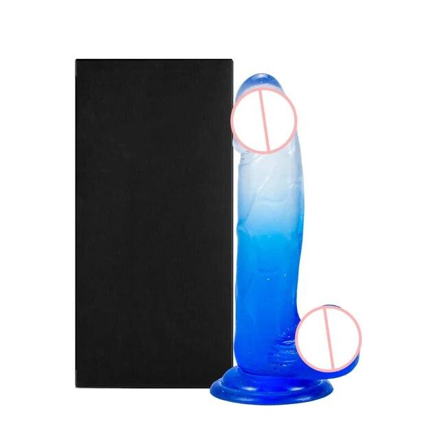 Realistic Dildo With Suction Cup Huge Jelly Dildos Sex Toys for Woman Men Fake Dick Big Penis Anal Butt Plug Erotic Sex Shop