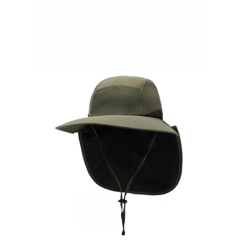 Unisex Windproof Quick-Dry Fisherman Hat with Neck Flap & UV Protection for Outdoor Fishing Hiking