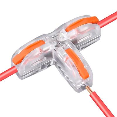 Tel Bağlayıcı Elektrik Mini Hızlı Tel Ayırıcı Evrensel Kablolama Kablosu Terminal Bloğu İletken LED Şerit Hızlı Konnektörler