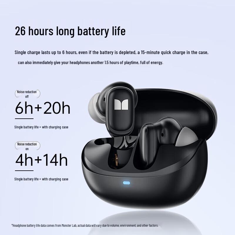 

Monster Airmars XKT28 Wireless Bluetooth Earbuds