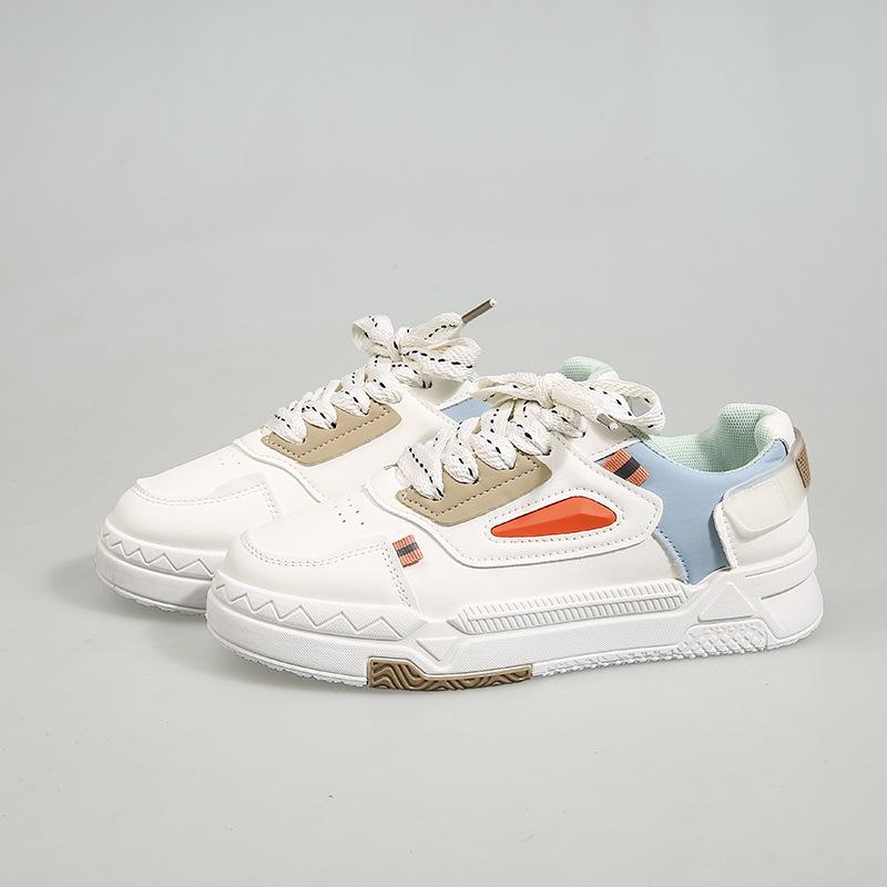 Platform White Shoes Children's Autumn New Ins Trendy Versatile Casual Student Board Shoes