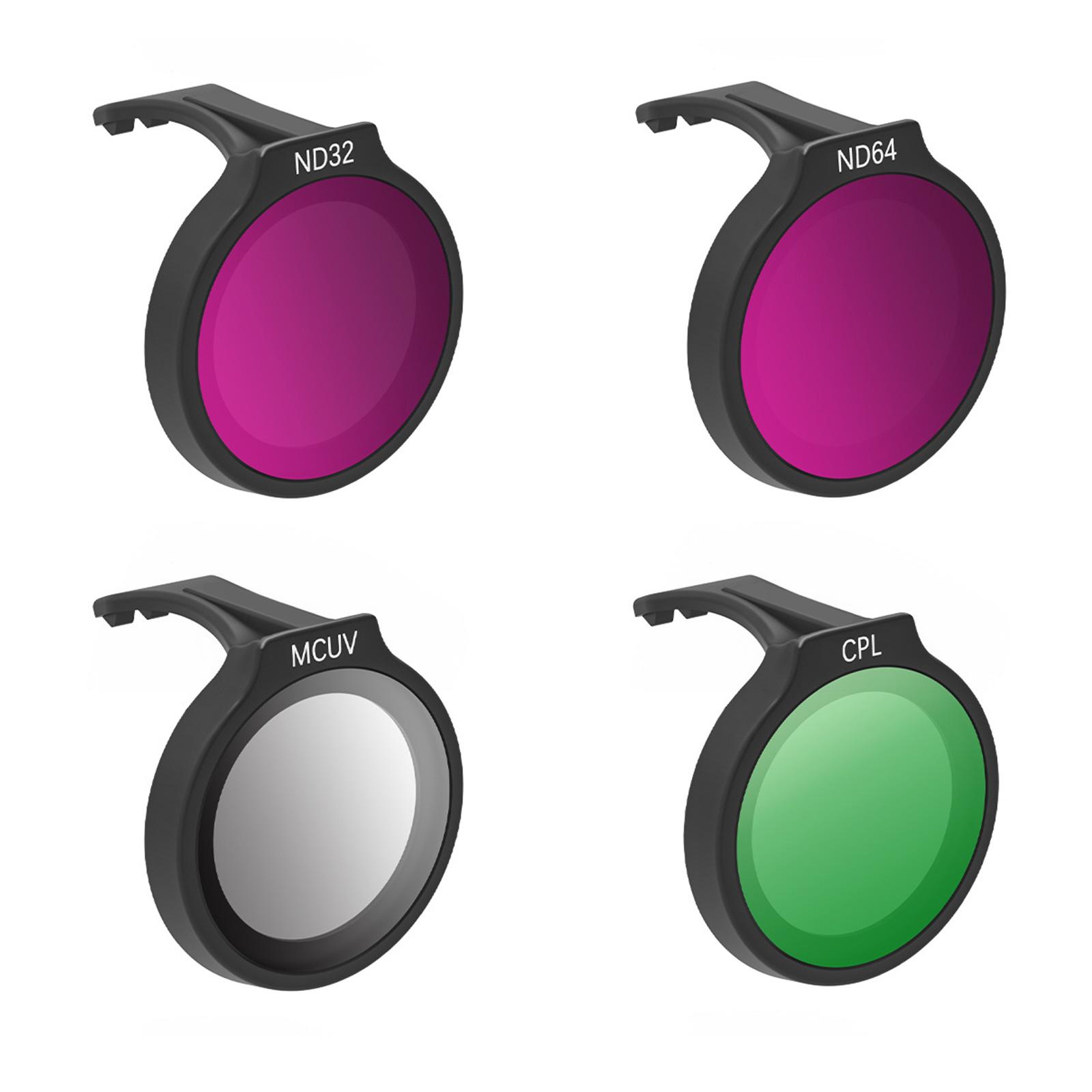 

Advanced Filtration Set For UAV Quadcopter MCUV ND8 CPL Lens Filters Optional Enhances Imagery