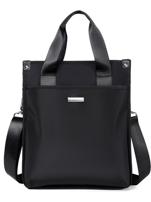 Men's Vertical Charm Handbag - Business Casual Briefcase, Commuting Shoulder Crossbody Bag