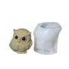 DIY New Owl Candle Silicone Mold Cartoon Animal Aromatherapy Cream Soap Mold Chocolate Cake Making Tool Christmas Decor Crafts