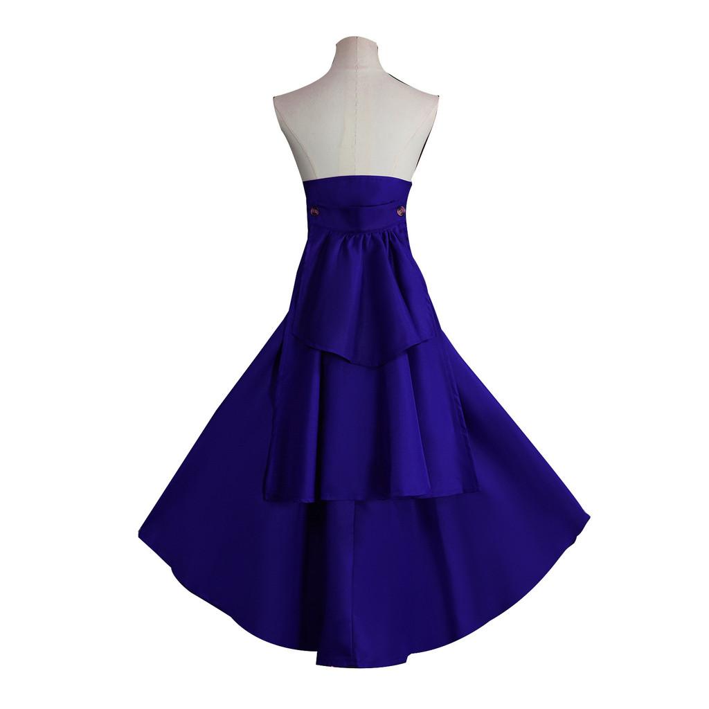 Japanese Anime Costume Female Waistcinching Floral Skirt For Cosplay And Halloween