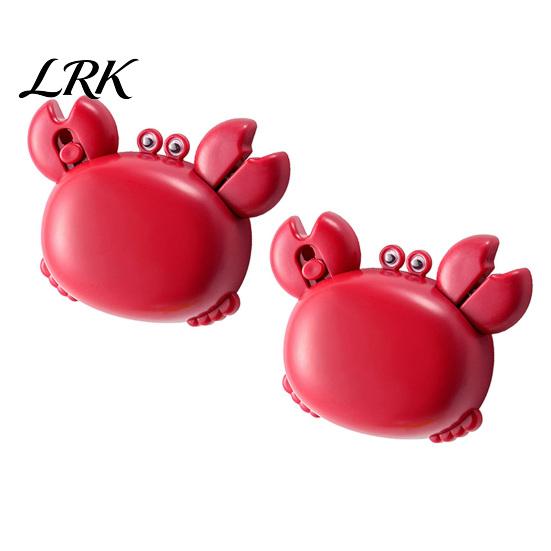 Cartoon Style Bottle Opener 2Pcs Crab Shaped Opener, 3 in 1 Magnetic Can Kitchen Refrigerator Magnet Scissors & Utility Knife, Multi-functional Fridge 2pcs красный