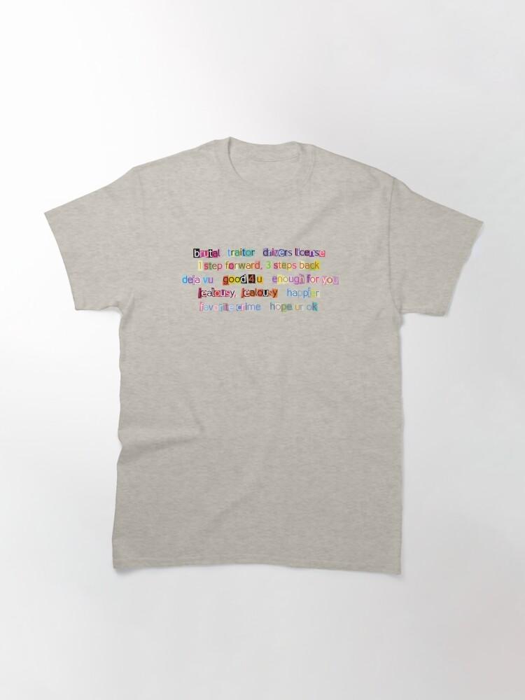 Sour Song Titles Classic T-Shirt