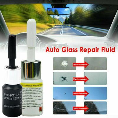 Reapir Fluid Windschutzscheiben-Glaslösung Praktisches Set 3 ml/Flasche Praktisch