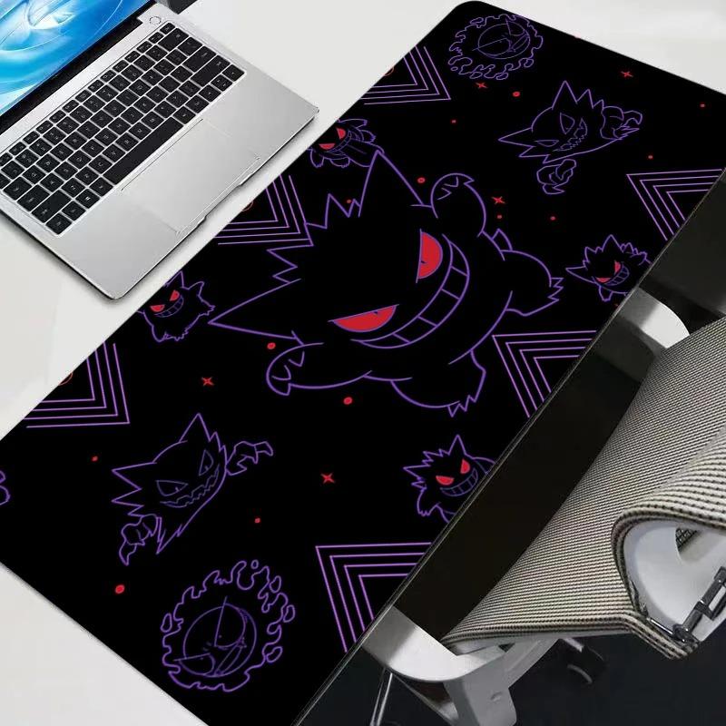 GGengar Mouse Pad Anime Large Gaming Mousepad NonSlip Rubber Base Extended Desk Mat for Computer Laptop PC Gamer