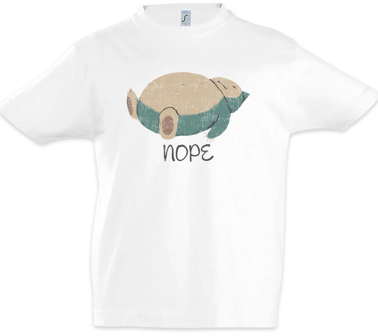 

Nope Kids Boys T-Shirt Grumpy Fun Cat Cats Addiction Addicted Love Geek Nerd 110