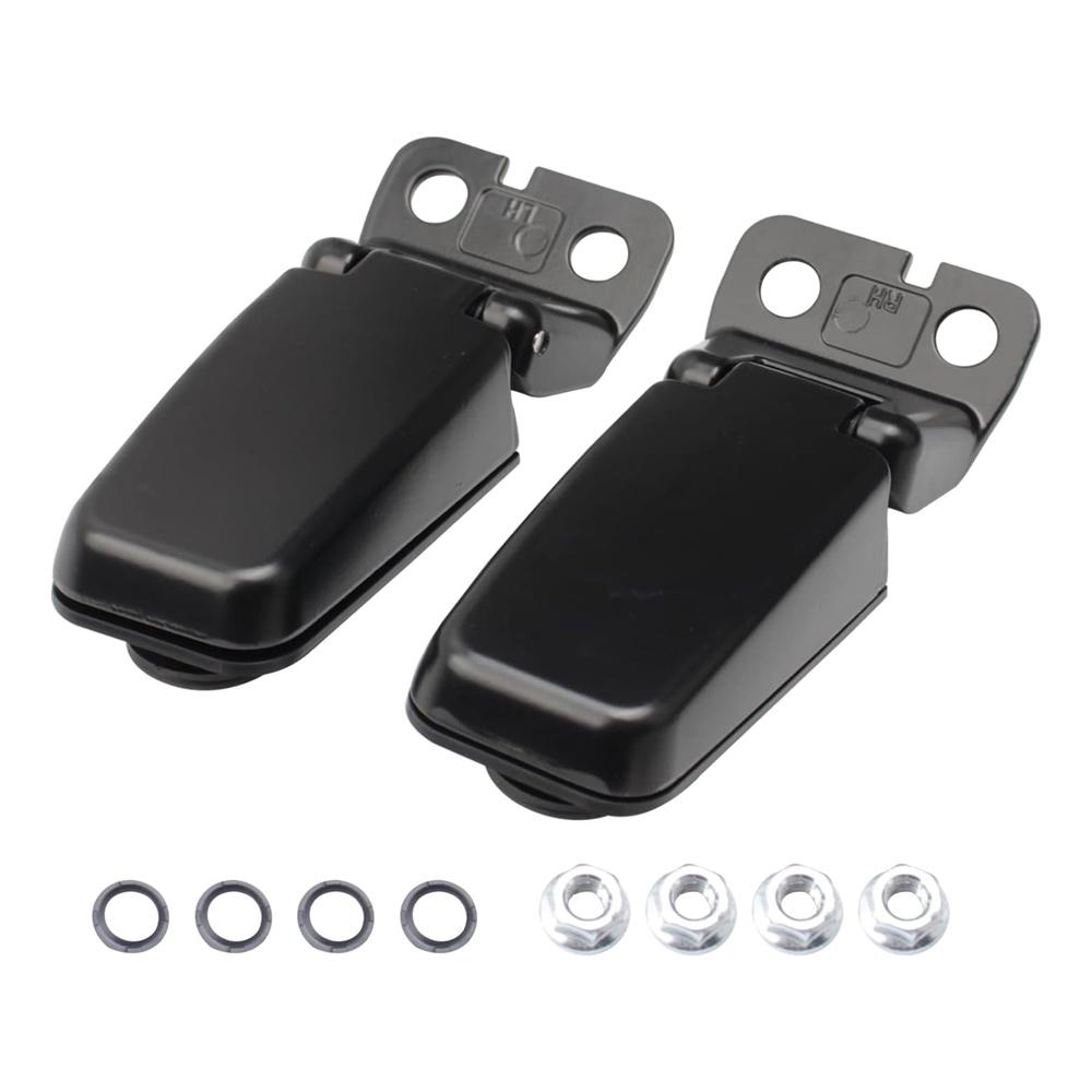 2PCS Rear Tailgate Window Glass Hinges For Nissan Armada Infiniti QX56 04-15
