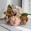 1/3PCS Artificial Flowers Silk Ball Chrysanthemum Peony Home Room Wedding Bridal Bouquet Decor Valentine Outdoor Yard Garden DIY