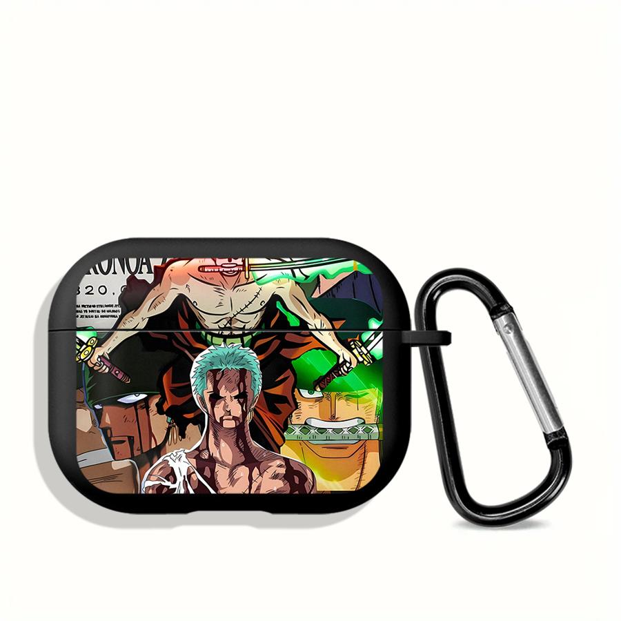 Earphone Cases Cover Case For Airpods 4 Pro3 Pro 1 3 2 Pro2 Anime One Piece Luffy Zoro Airpods Pro