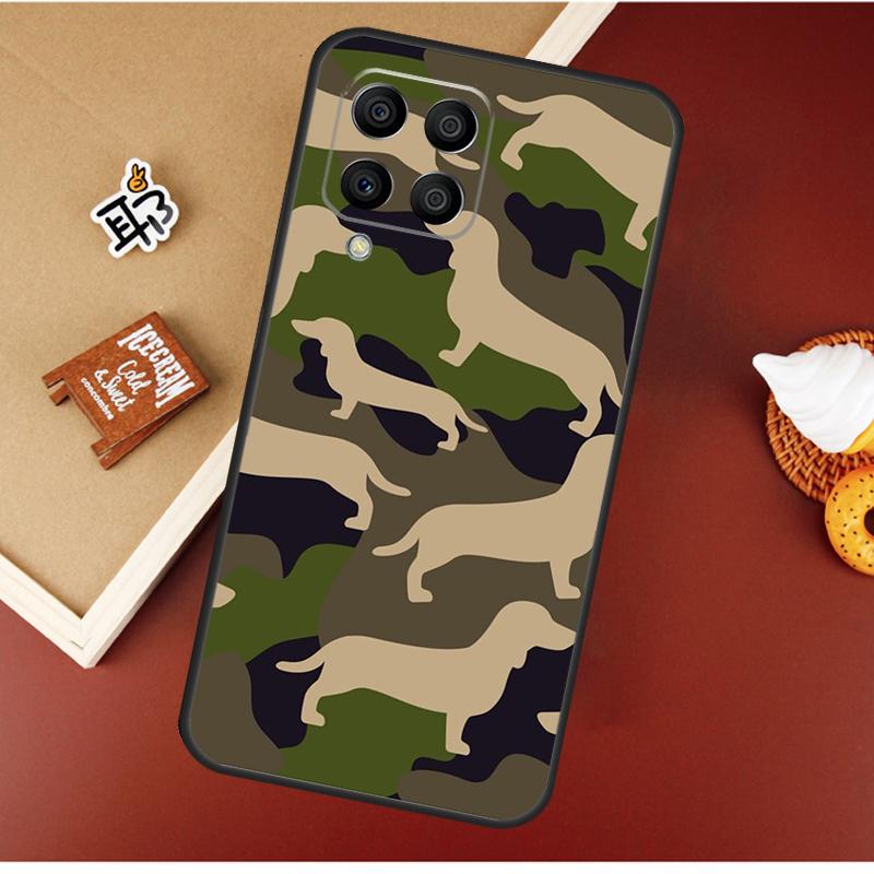 Dachshund Dackel Dog Case For Samsung Galaxy M16 M36 M56 M06 M52 M32 M12 M54 M34 M14 M35 M55 M15 M11 M31 M13 M53