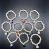 Doll Accessories: Pearl Necklace & Colorful Pendant for Cats and Small Dogs