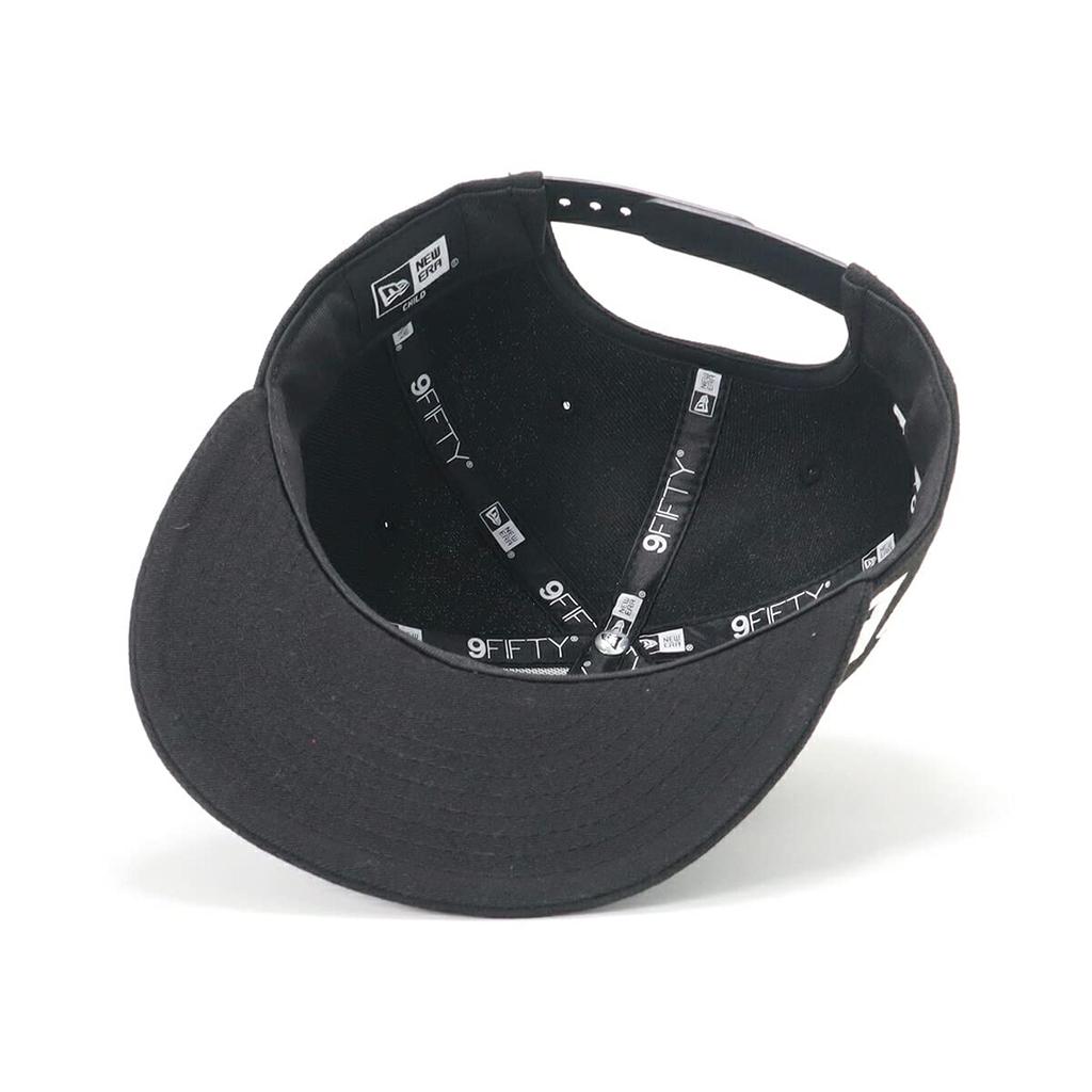 New Era 9FIFTY Size Sizes Kids' Cap, Black/White, 2, Youth, 52-56cm