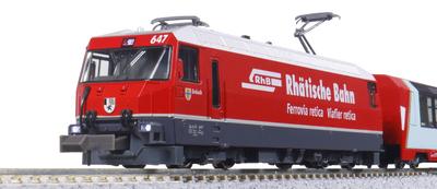 Escala N KATO Glacier Express Alpes Set Básico Maqueta de Ferrocarril KATO No10-2026 (3 coches)