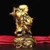 Ornamento in Metallo Buddha Maitreya Buddha Pancione Statua Ornamento Cinese Feng Shui Decorazione per la Casa Statua di Buddha per la Devozione