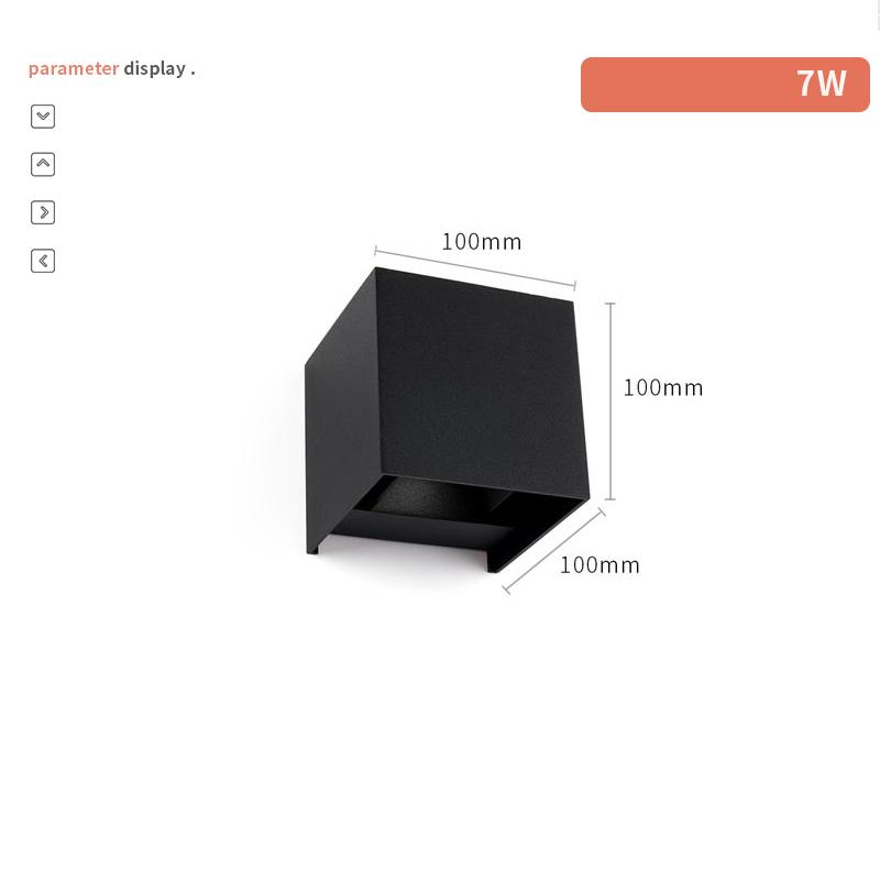 Outdoor Wall lamp LED Modern Staircase Entrance Balcony House Garden Door Terrace Front Porch 110V 220V Waterproof Wall Lighting